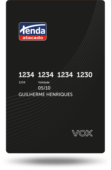 Cartão Tenda Empreendedor